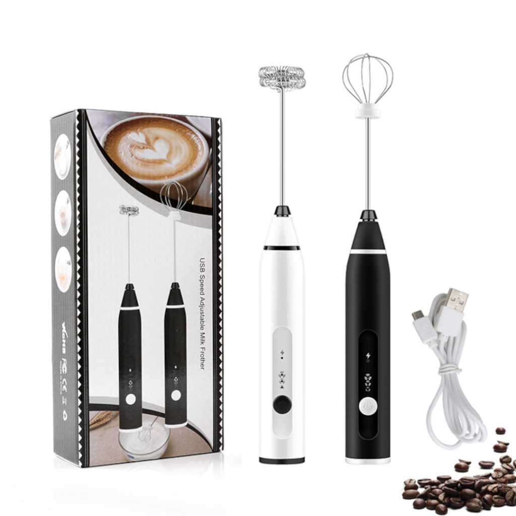 USB Rechargeable Handheld Electric Milk Frother – GREATKUP Coffee